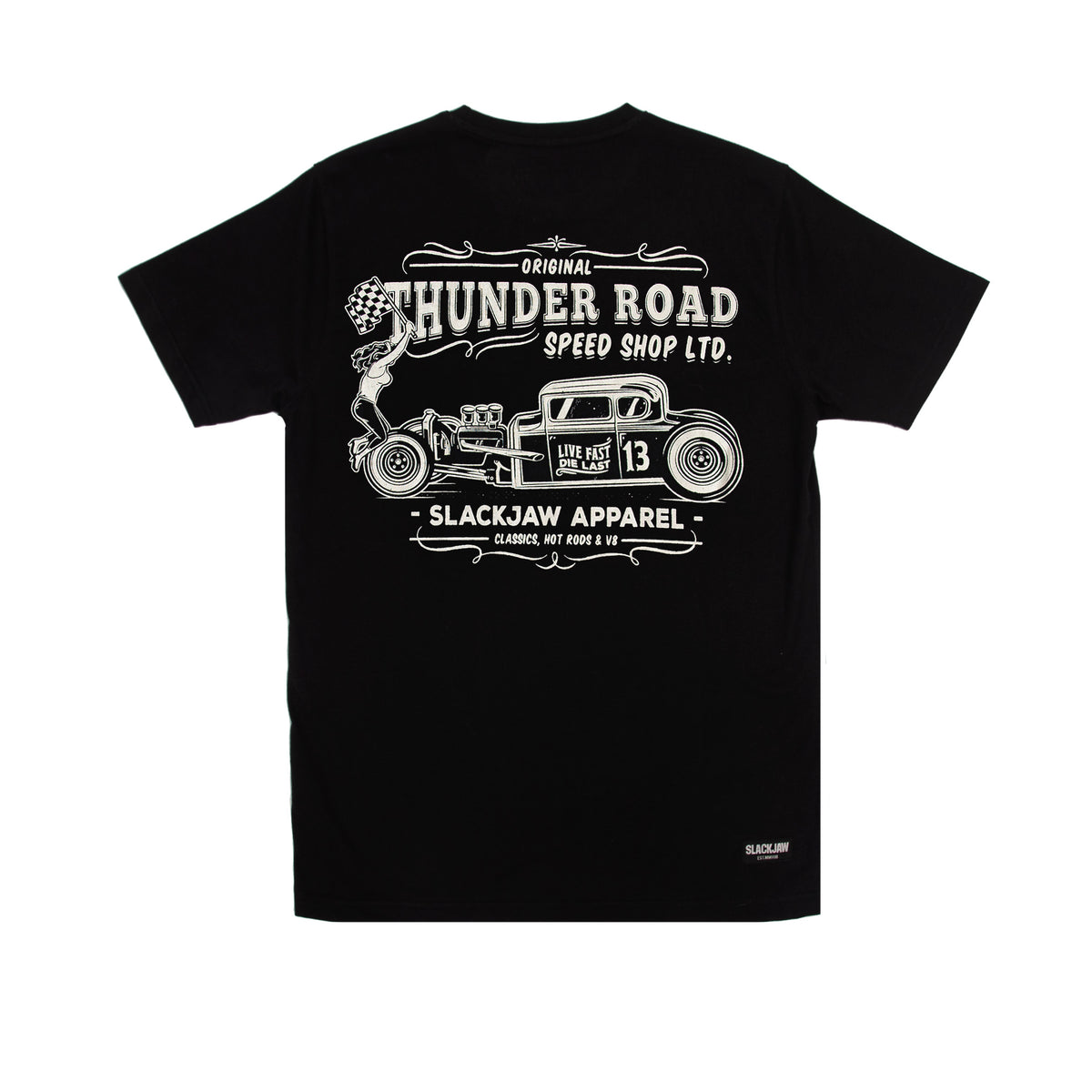 Thunder Road T Shirt - Black