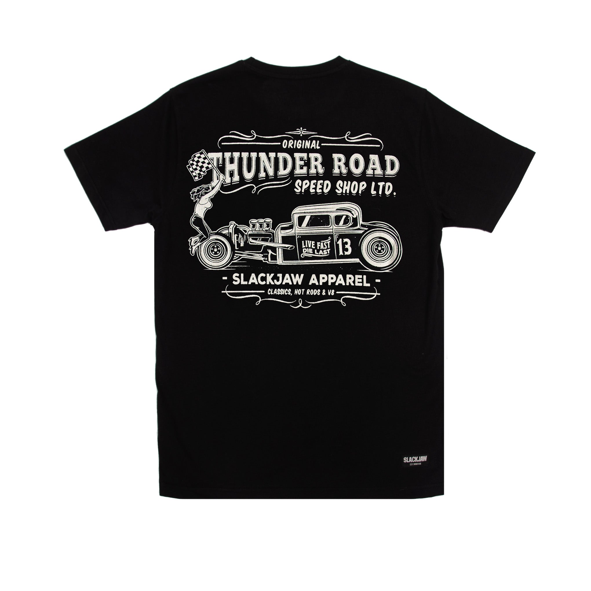 Thunder Road T Shirt - Black