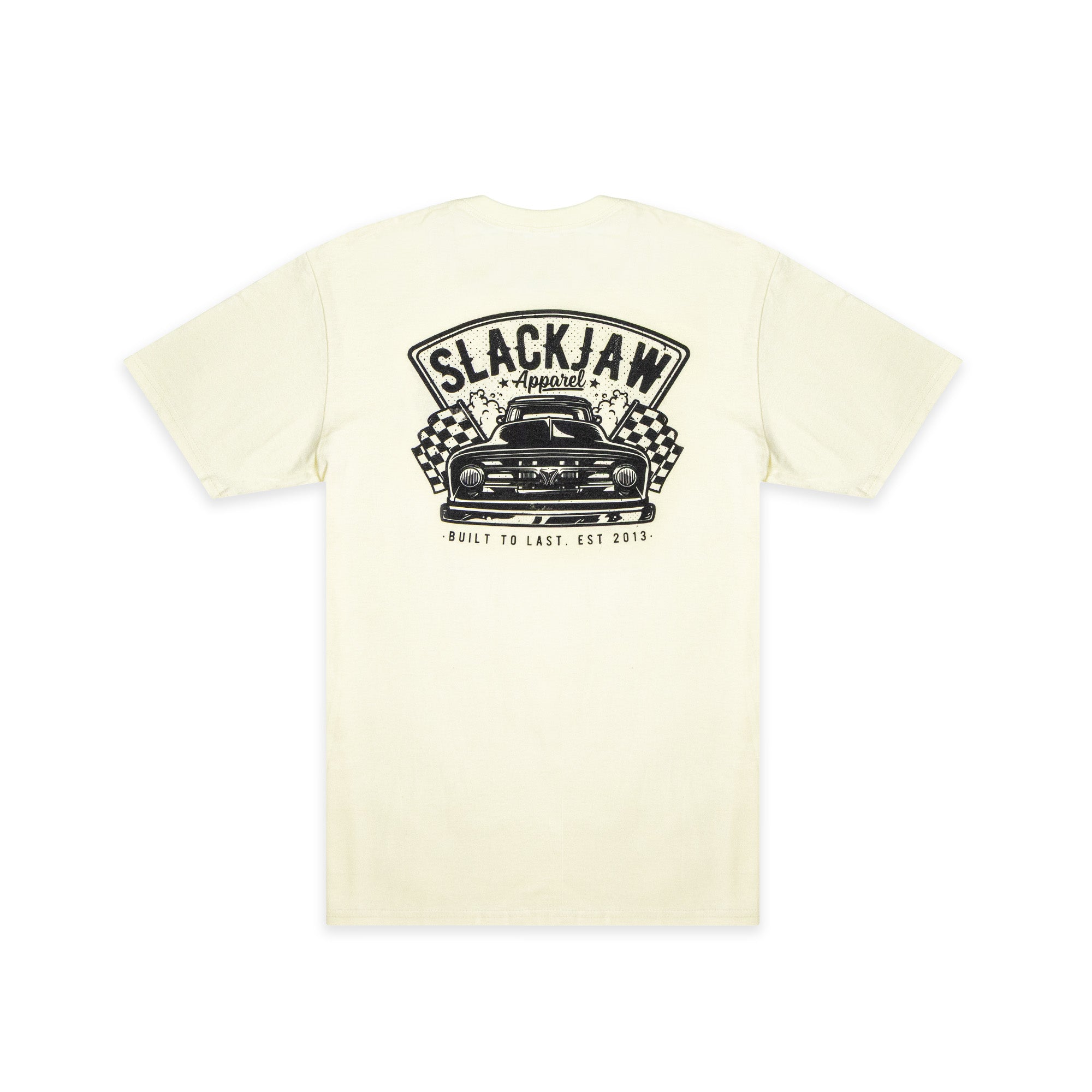 Built To Last T Shirt - Bone