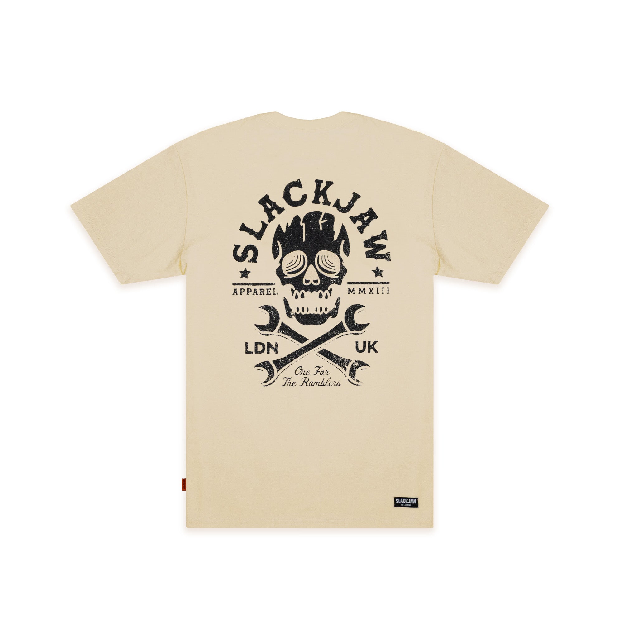 Death Valley T Shirt - Bone