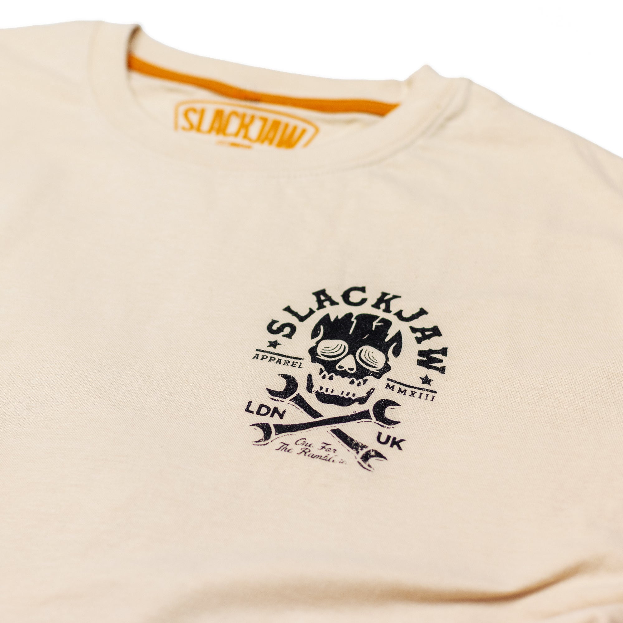 Death Valley T Shirt - Bone