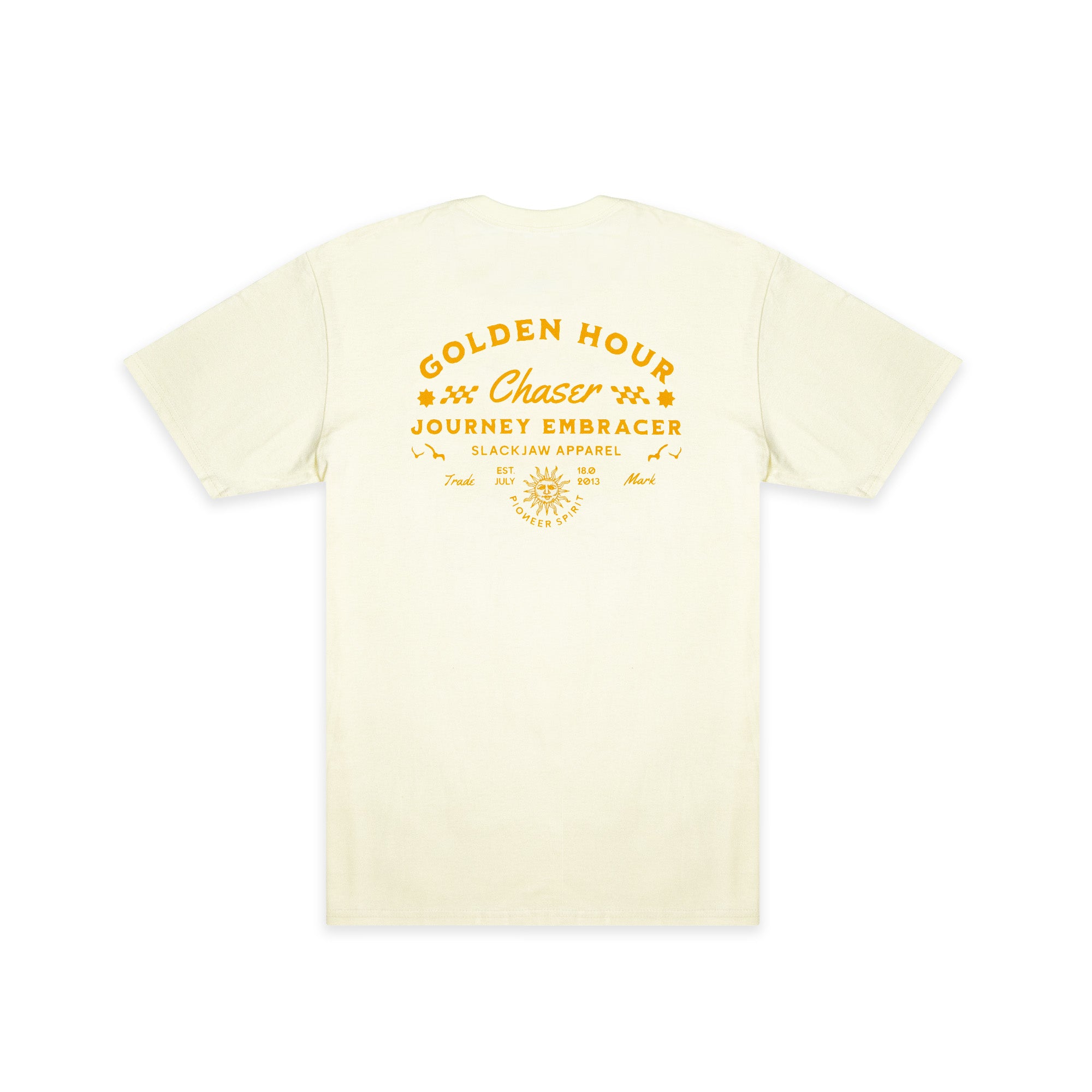 Golden Hour T Shirt - Bone