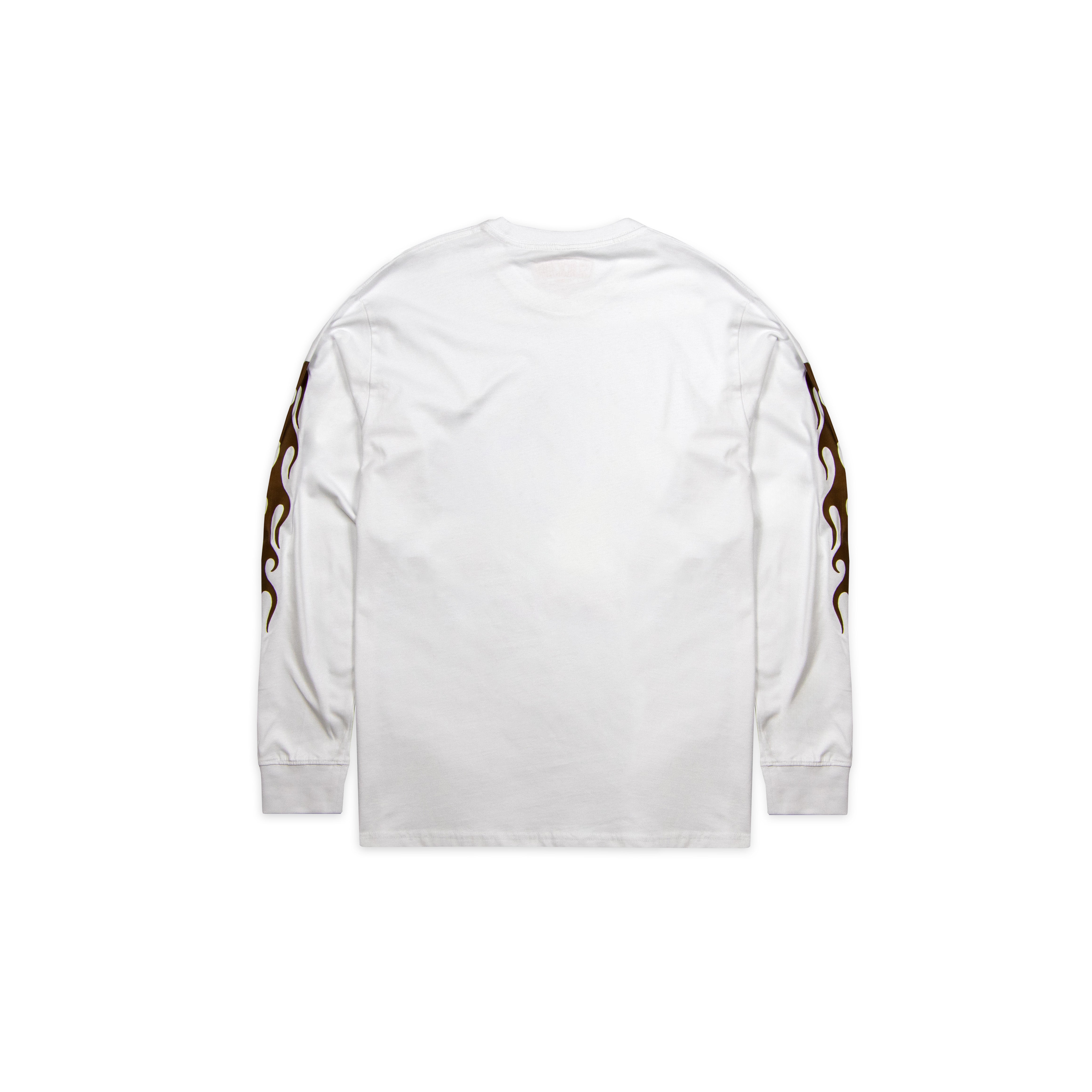 Águila Long Sleeve T Shirt - White