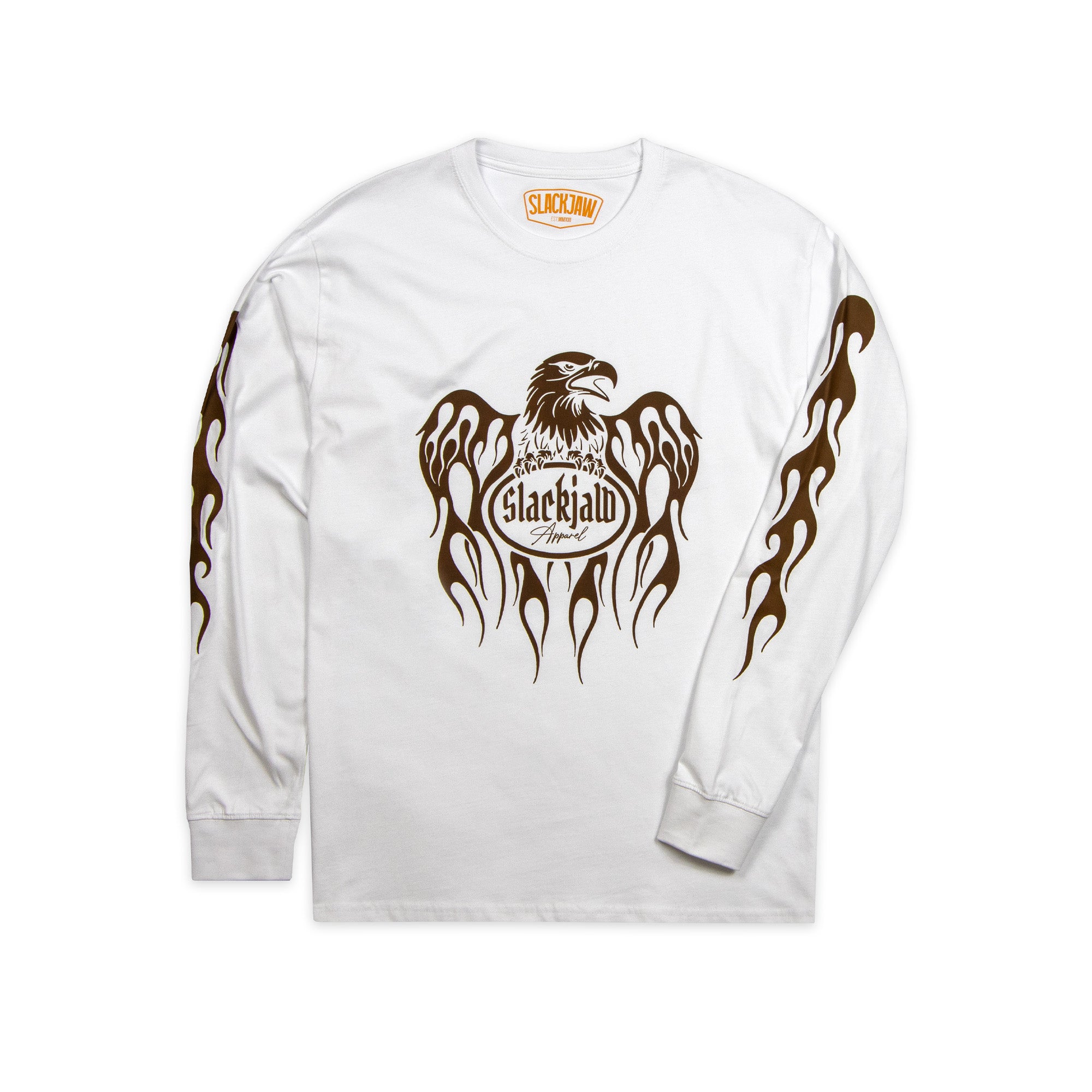 Águila Long Sleeve T Shirt - White