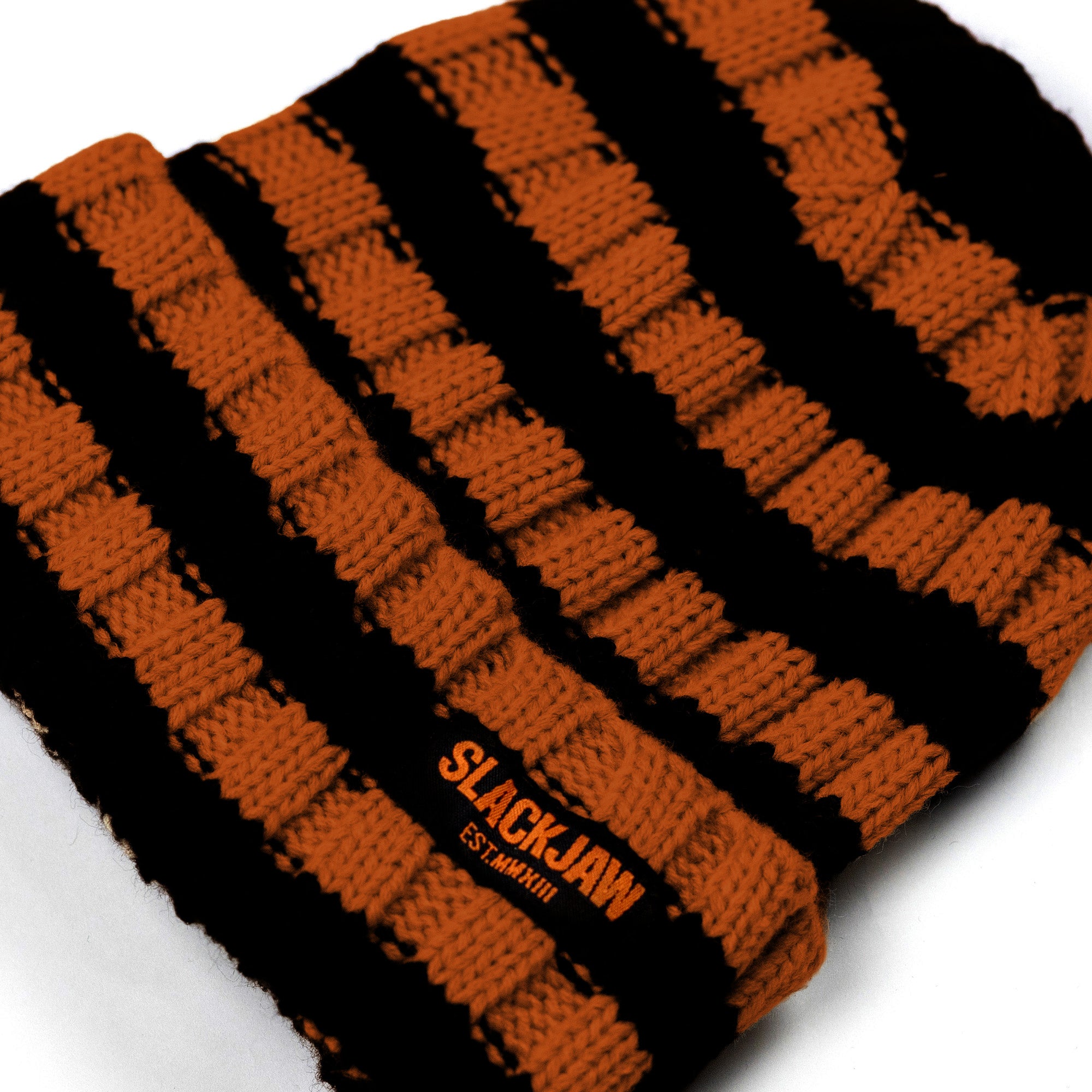 Breakout Beanie - Black/Rust