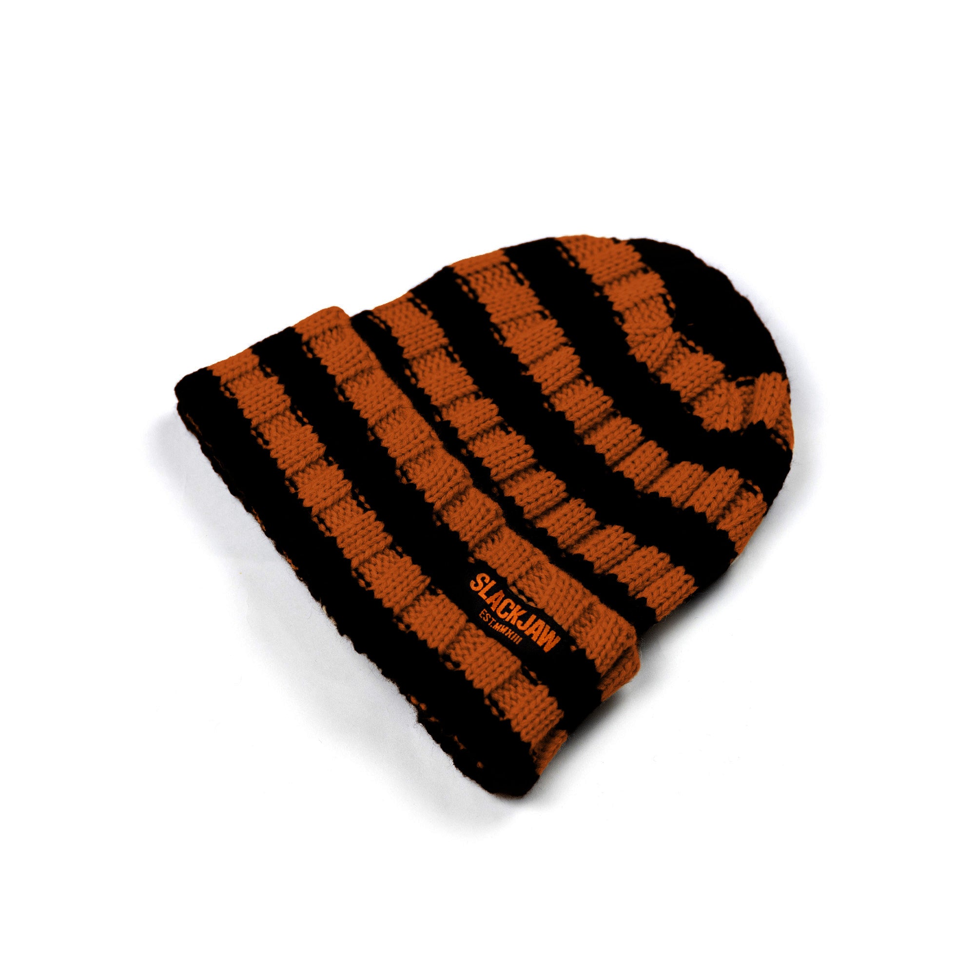 Breakout Beanie - Black/Rust
