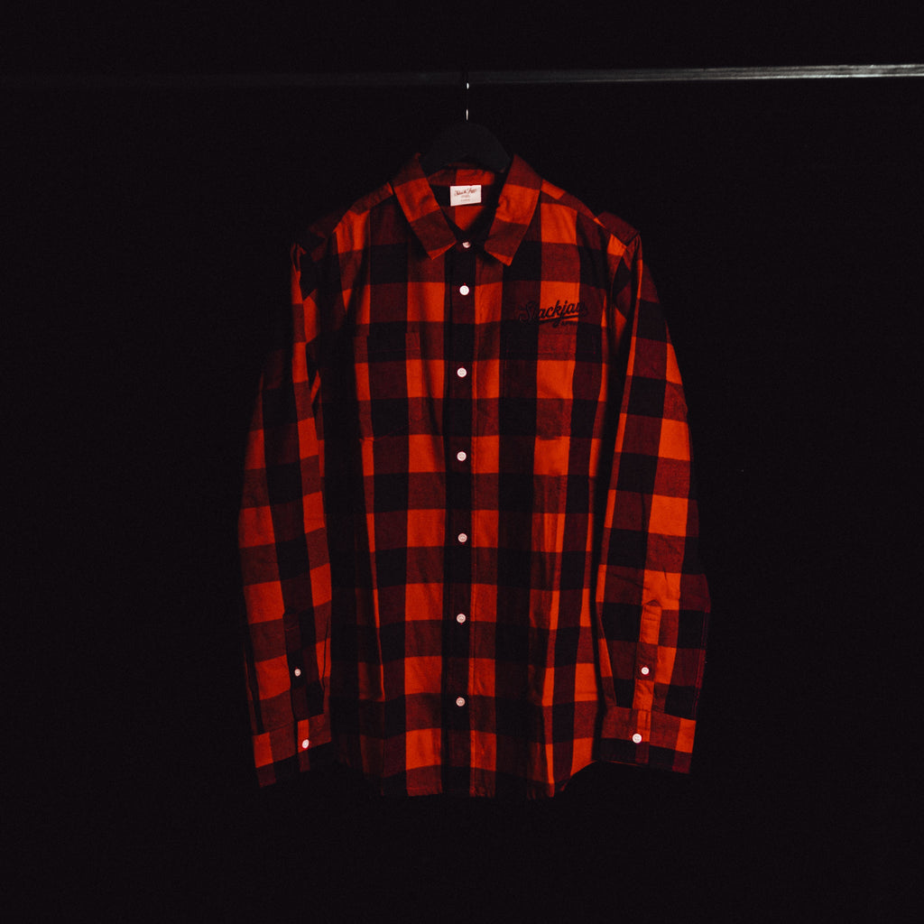 Nomad II Flannel Shirt - Red - Slackjaw Apparel
